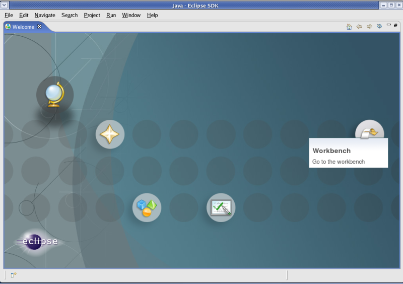 Eclipse Opening Screen