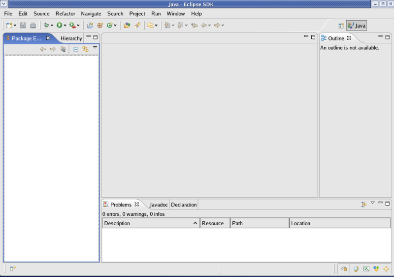 Eclipse Workbench