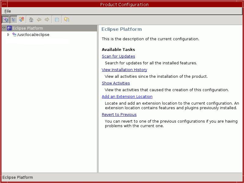 Product Config Before
