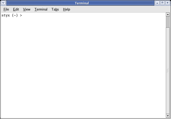 Terminal window