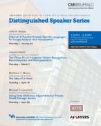 CSE Distinguished Speakers Series (DSS) Poster