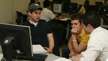 photo of Computer Science students