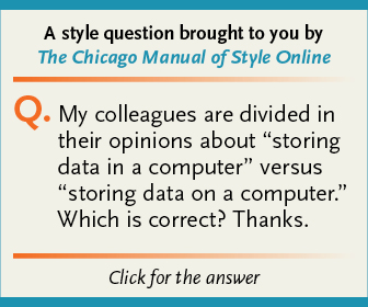 Univ. of Chicago / Manual of Style